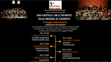 “Dai Castelli dell’Ofanto alla Reggia di Caserta”