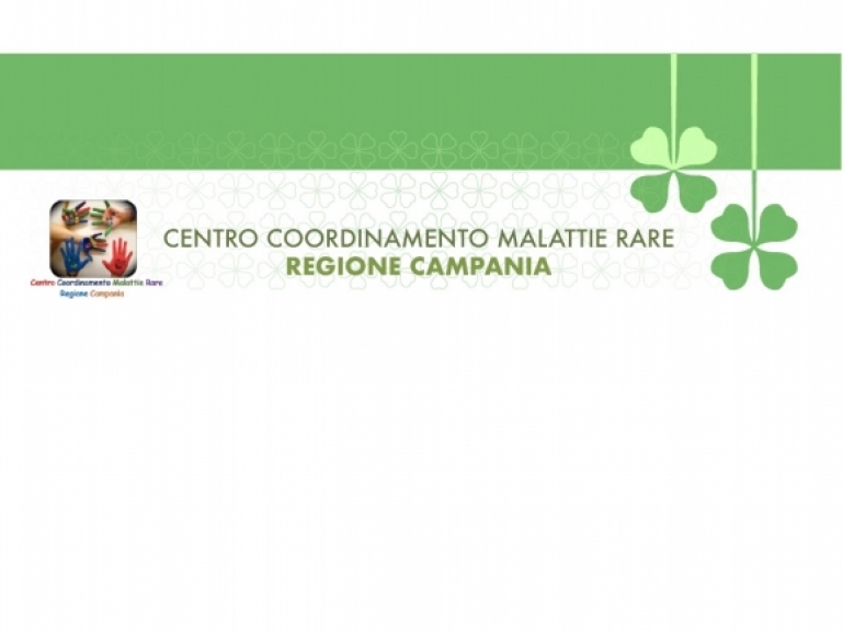 Corso di formazione per l’utilizzo del secondo modulo del Registro Malattie Rare della Regione Campania