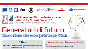 “Generatori di Futuro” - VIII assemblea nazionale Anci giovani