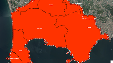 Zona Rossa Campi Flegrei, Giunta regionale approva perimetrazioni Comuni