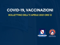 COVID-19, BOLLETTINO VACCINAZIONI DELL' 11 APRILE 2021 (ORE 12)