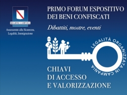Beni confiscati, dal 1 al 2 aprile a Napoli il primo Forum espositivo