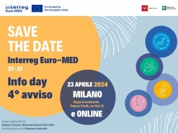Info day dedicato alla quarta edizione del bando Interreg Euro-Med 21-27