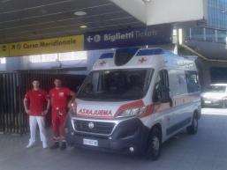 Riattivato il servizio di ambulanza medicalizzata alla stazione di piazza Garibaldi
