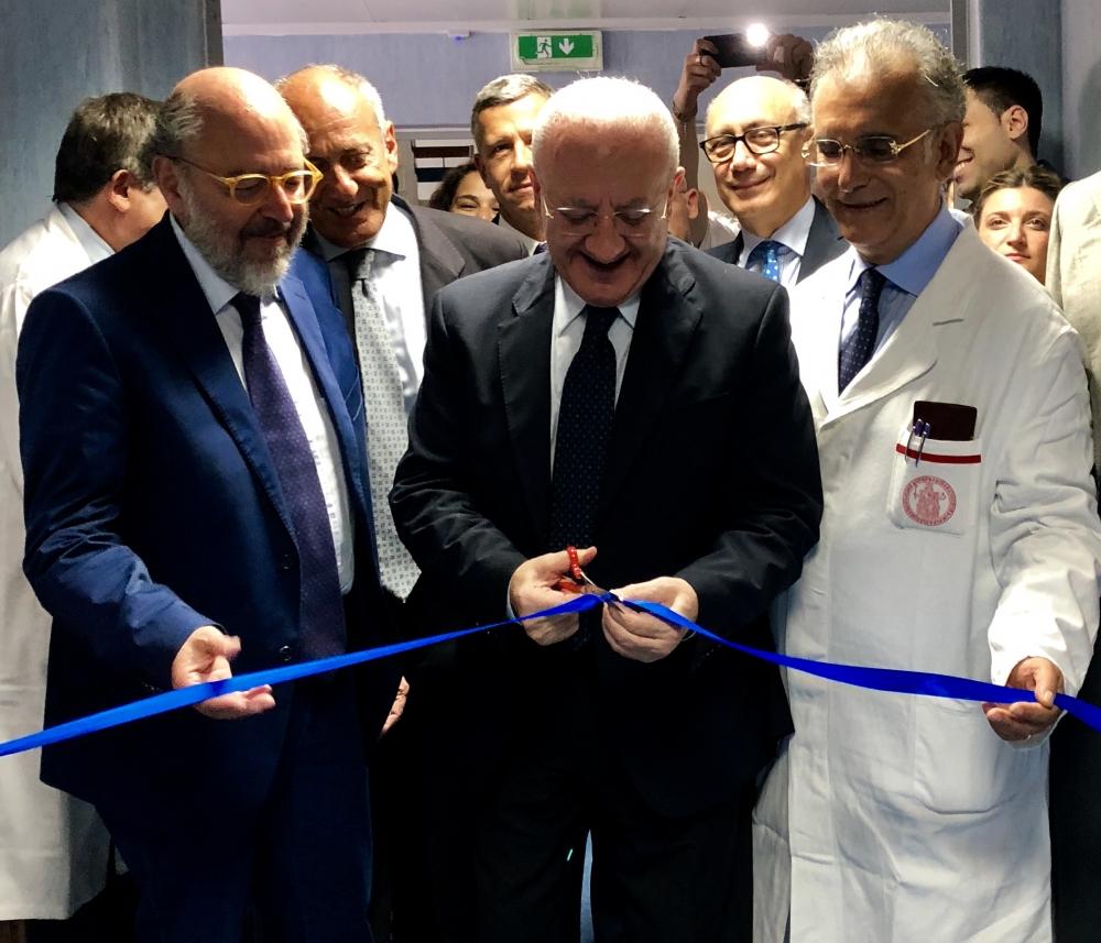Policlinico: Il Presidente della Regione inaugura le nuove sale del reparto di chirurgia endoscopica 