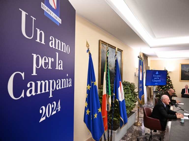 PRESENTATA LA PUBBLICAZIONE "UN ANNO PER LA CAMPANIA 2024"