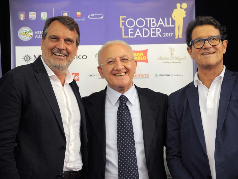 De Luca torna a Poggioreale per "Football Leader 2017"