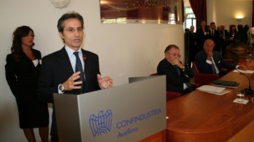 Crisis, Caldoro to Industrialists of Irpinia Area: "Regione invests in Internal Areas"