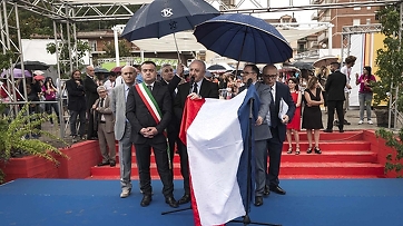 Il presidente De Luca all'inaugurazione del Giffoni Film Festival