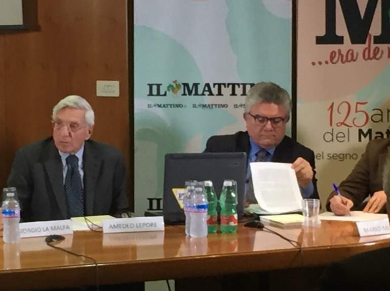 Sesto Rapporto sulle "Imprese industriali del Mezzogiorno» curato dalla Fondazione Ugo La Malfa (con la collaborazione di Mediobanca)"