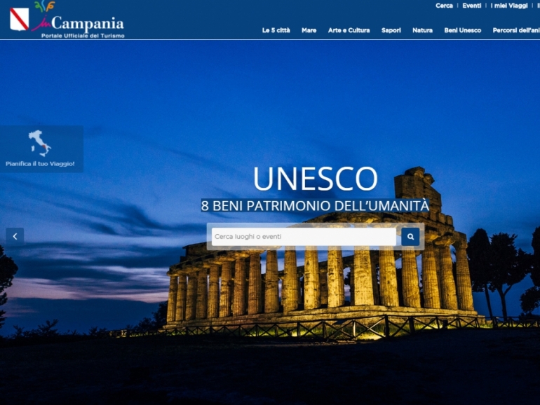On Line incampania.com - Portale del Turismo della Regione Campania