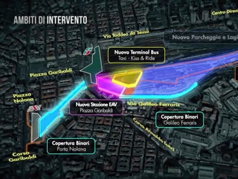Redazione del masterplan relativo all'intervento "Napoli Porta Est"