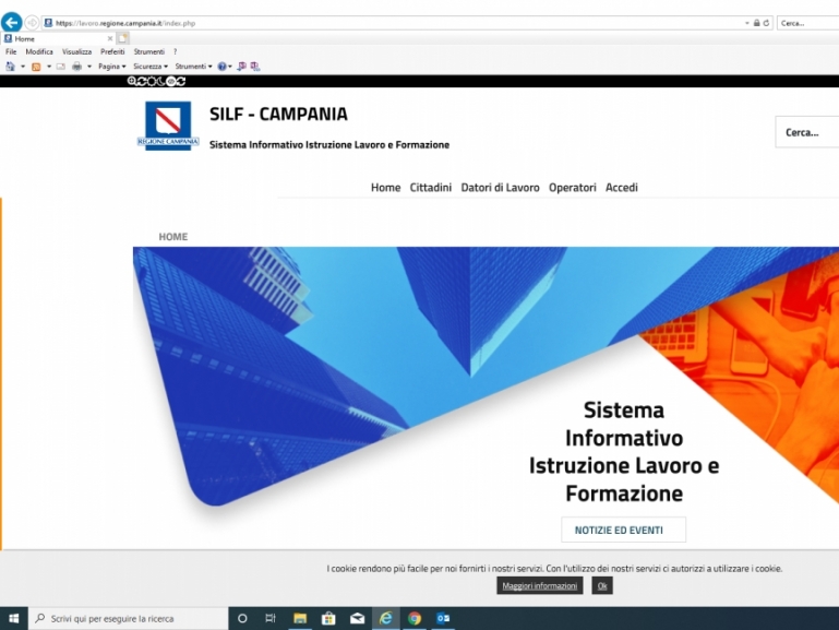 SILF Campania – Sospensione servizi telematici e informatici.