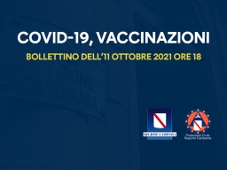 COVID-19, BOLLETTINO VACCINAZIONI DELL'11 OTTOBRE 2021 (ORE 18)