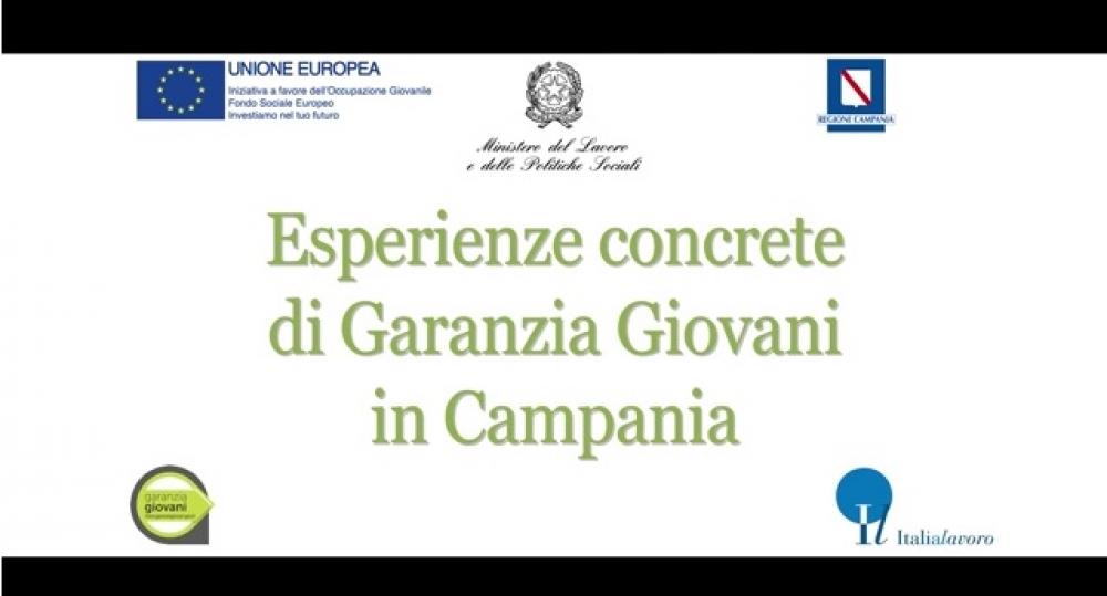 Esperienze concrete Garanzia Giovani. Corte di Appello Napoli
