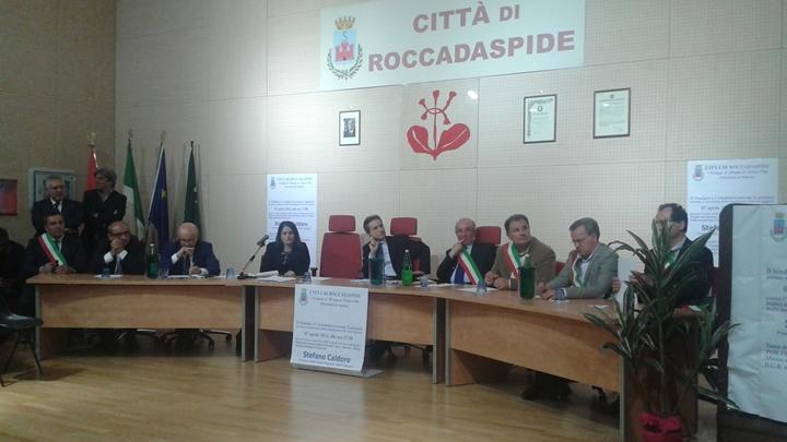 Roccadaspide, Debate with Mayors of Cilento on acceleration of expenditure 