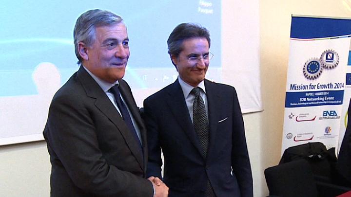 Caldoro and Tajani at "Europe 2020, Strategy for Growth"
