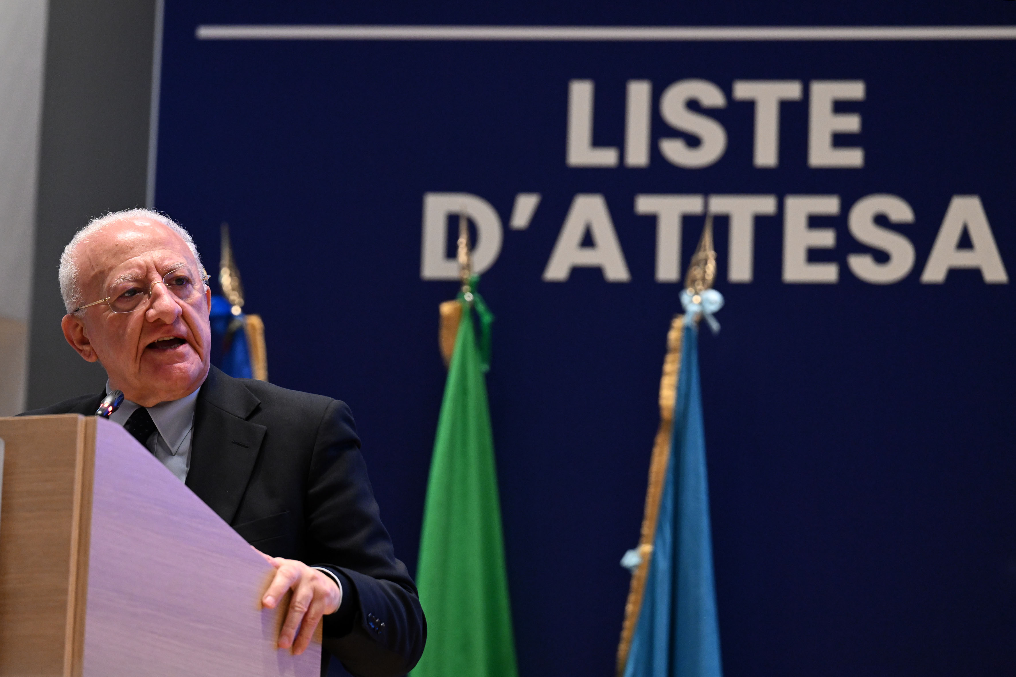 de luca liste d'attesa