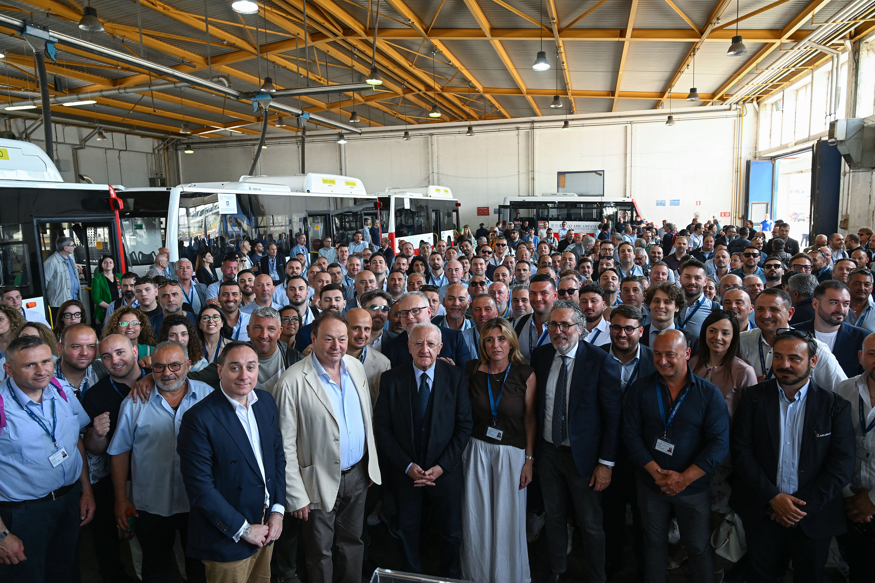 Incontro con i 156 nuovi assunti all'Air - Teverola (CE)