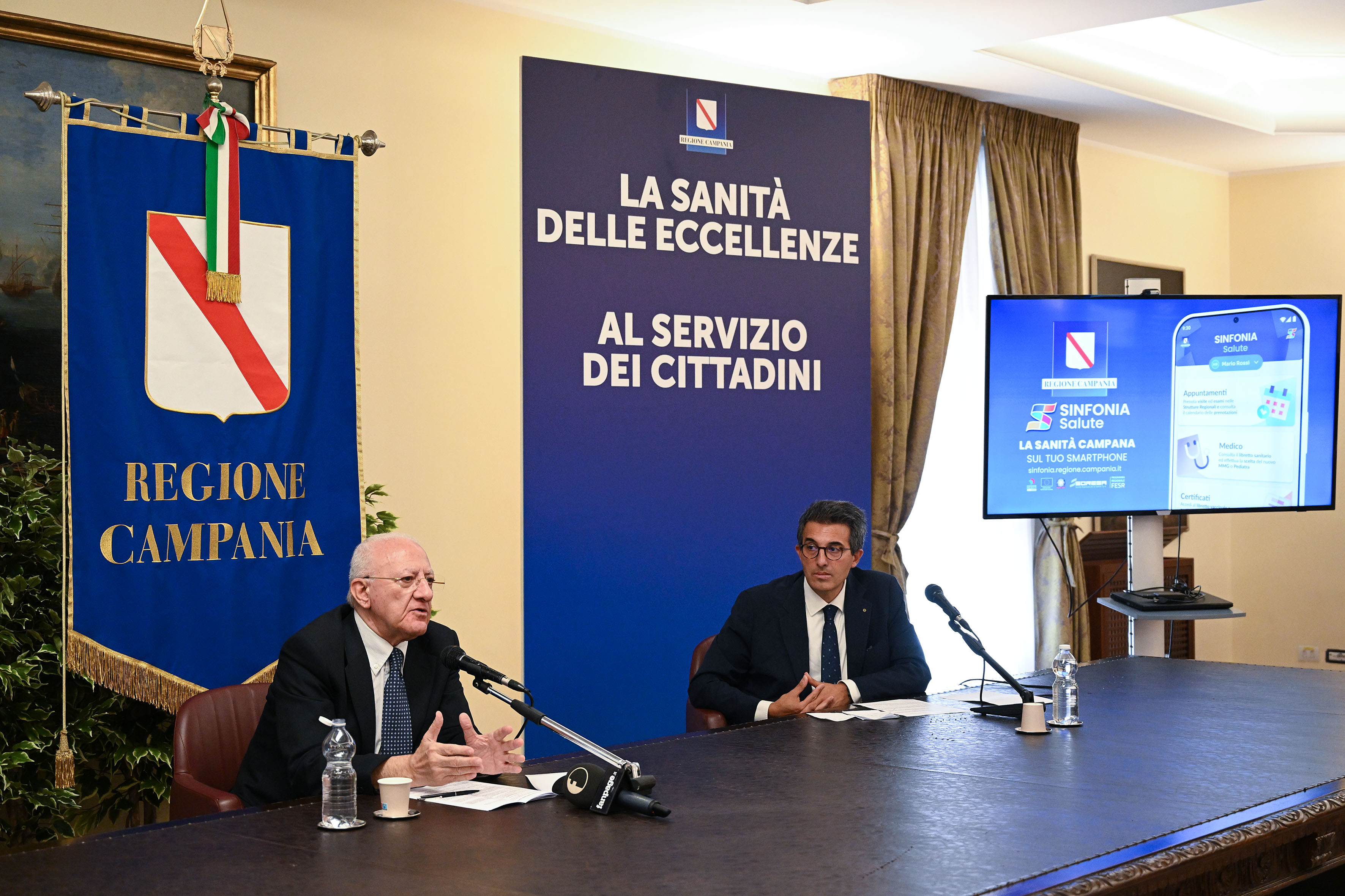 Presentazione della nuova app "Sinfonia"