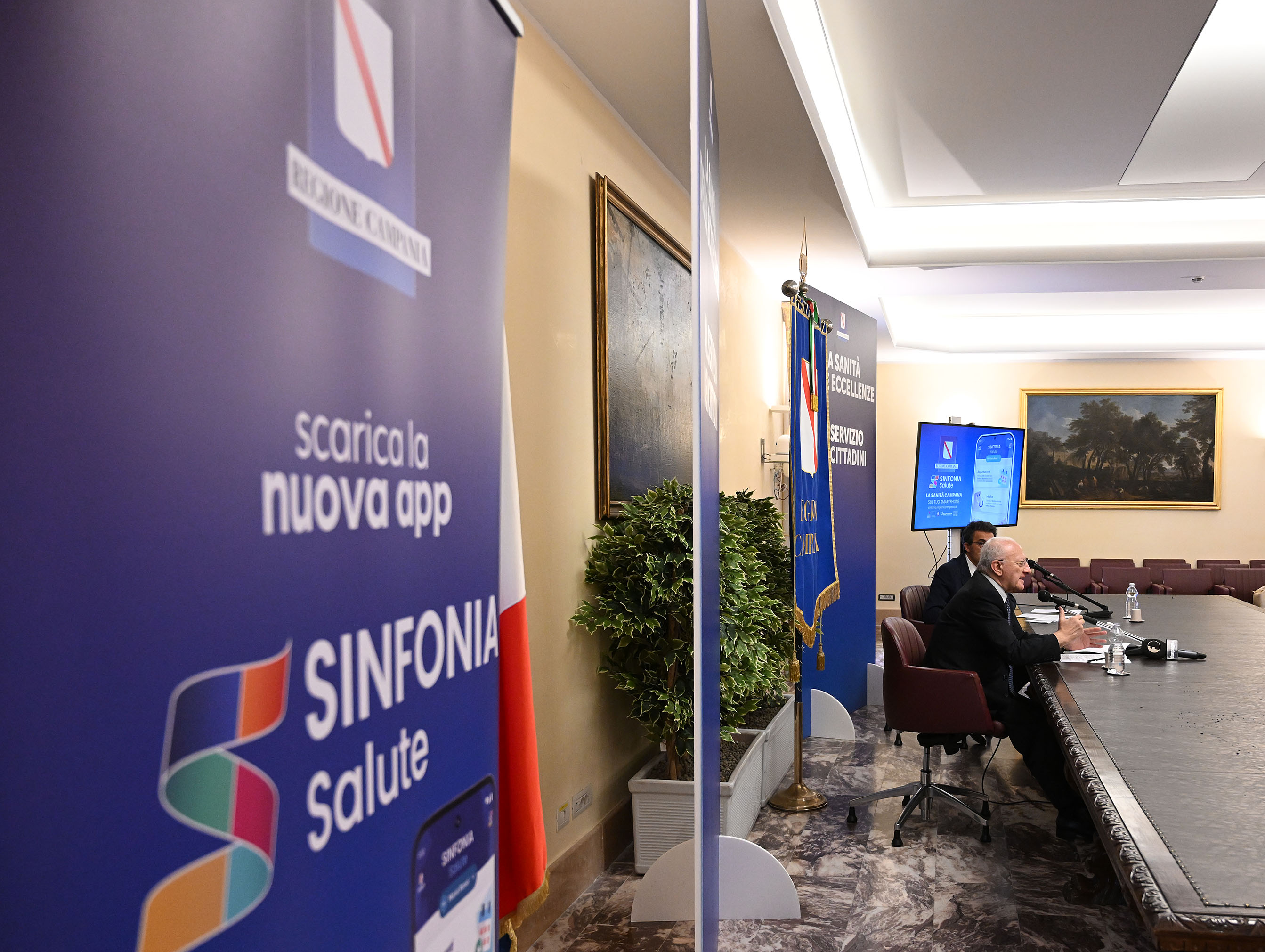 Presentazione della nuova app "Sinfonia"
