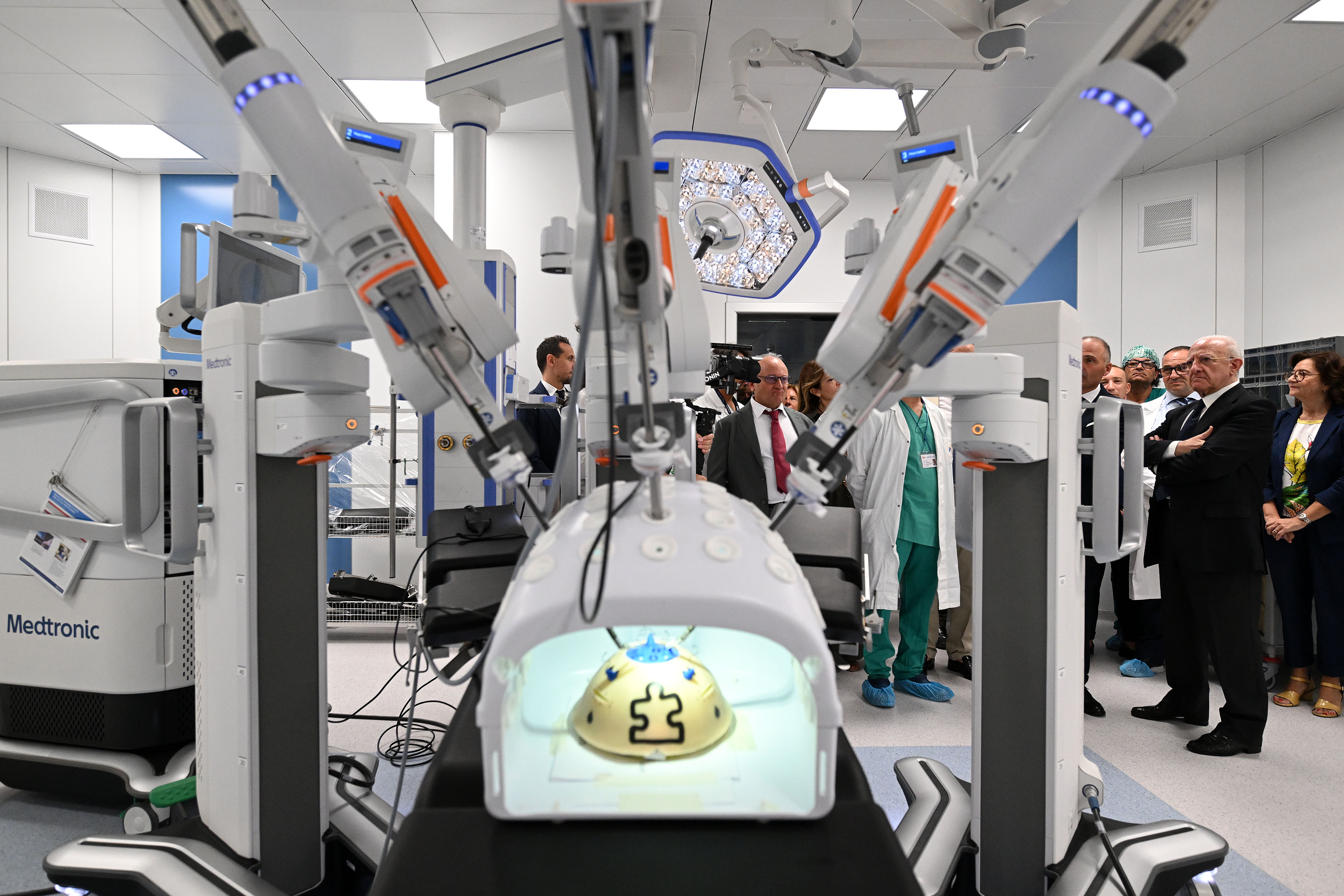 Presentazione nuova piastra operatoria Ospedale di Caserta