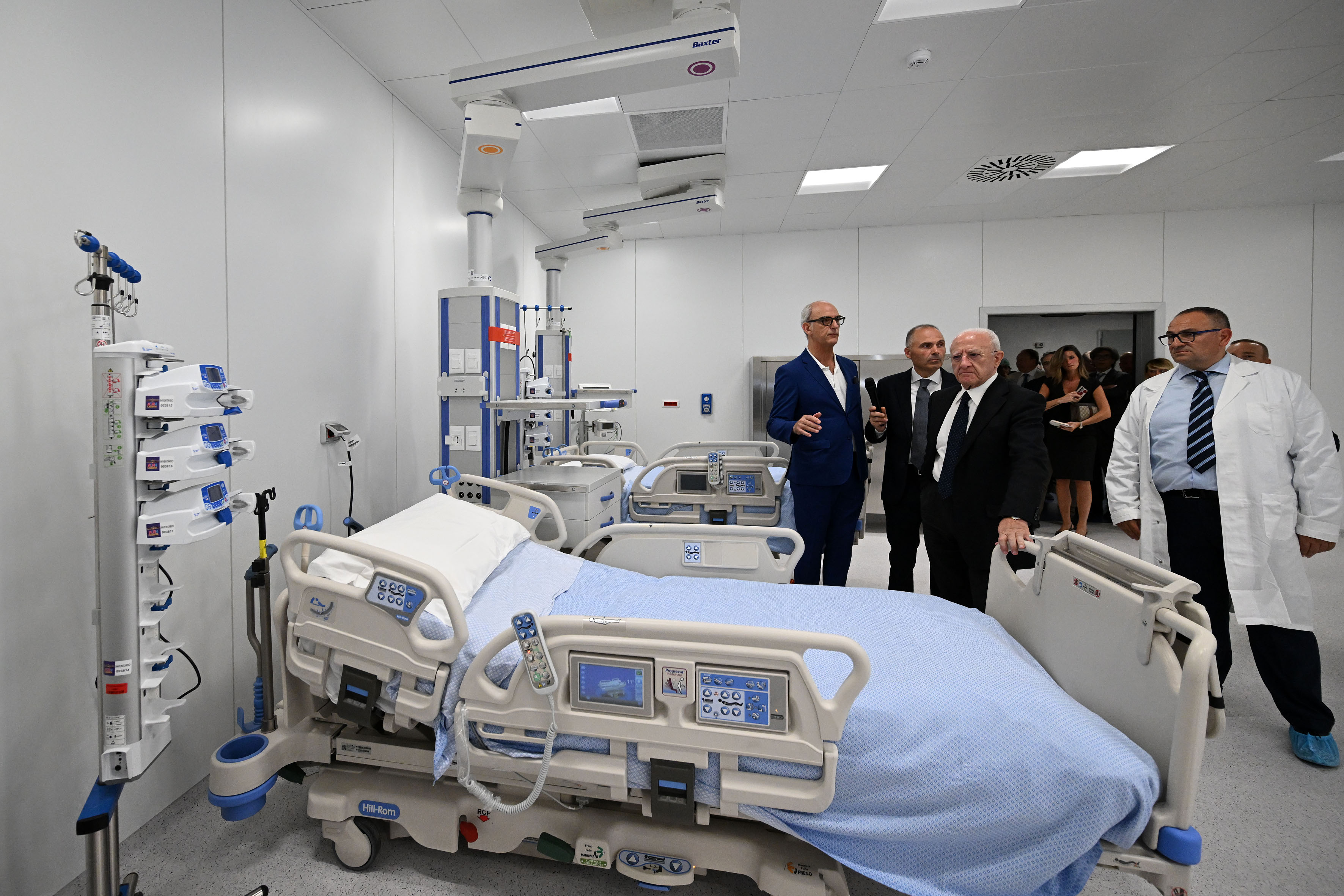 Presentazione nuova piastra operatoria Ospedale di Caserta