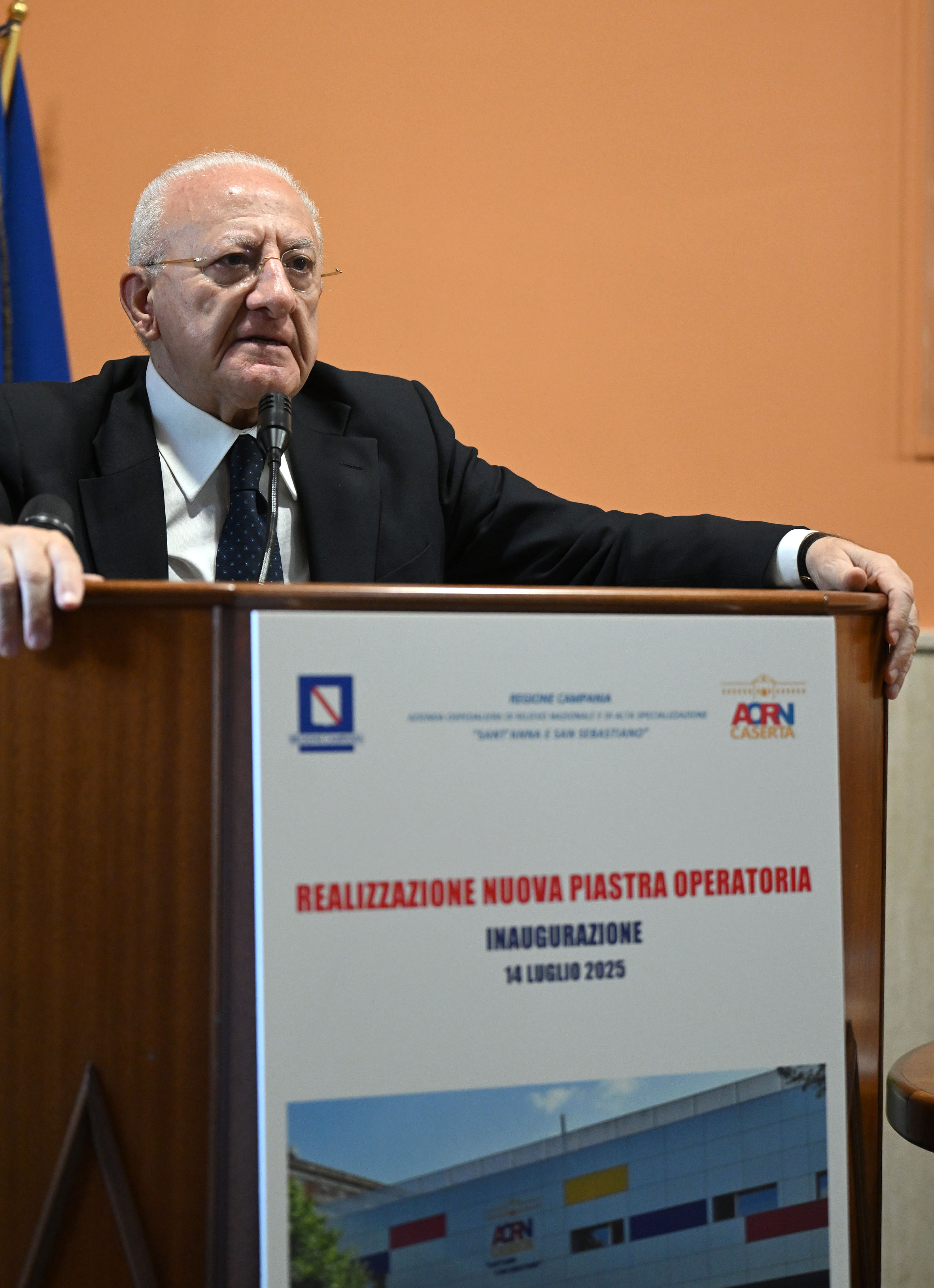 Presentazione nuova piastra operatoria Ospedale di Caserta
