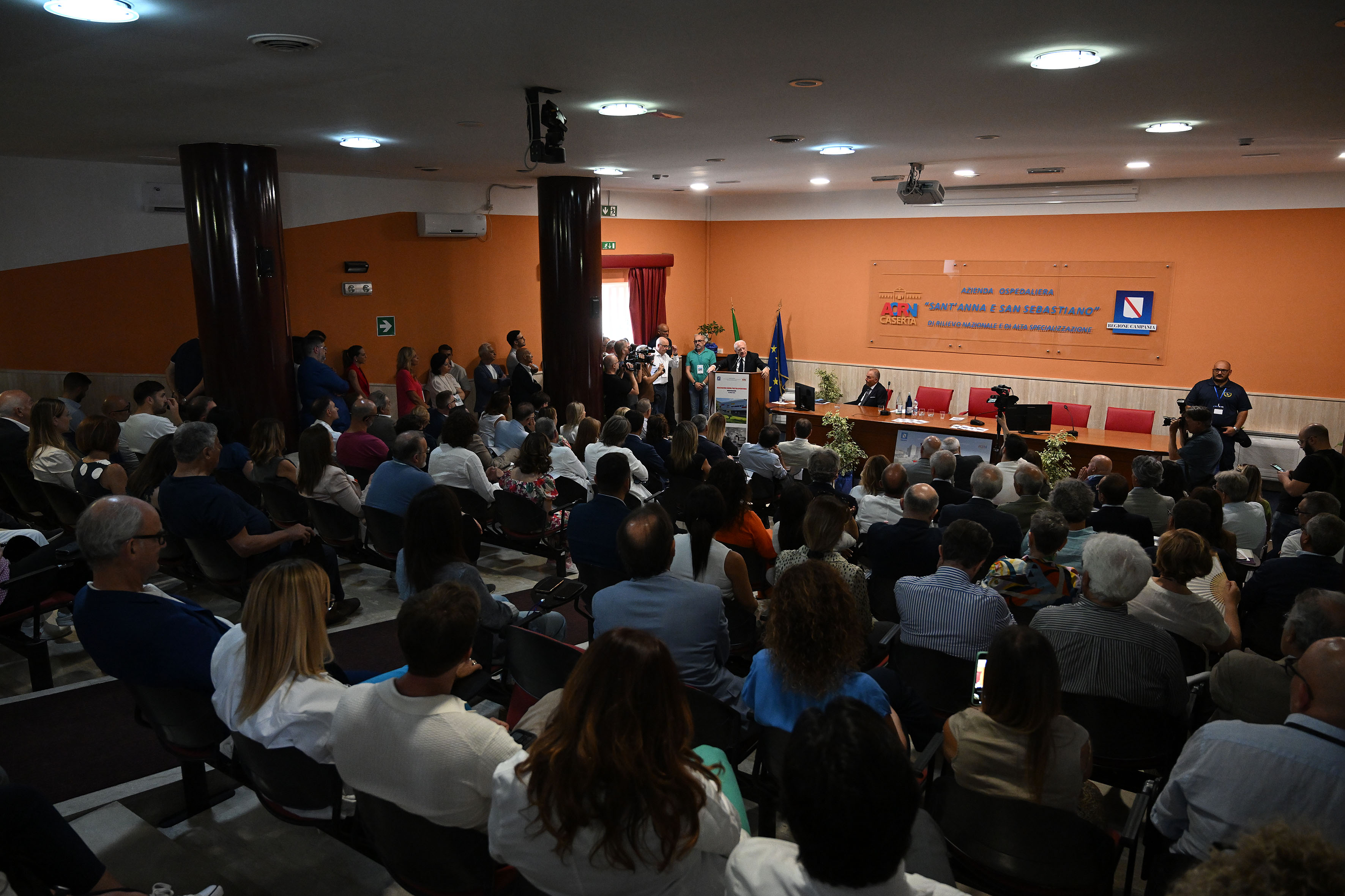 Presentazione nuova piastra operatoria Ospedale di Caserta