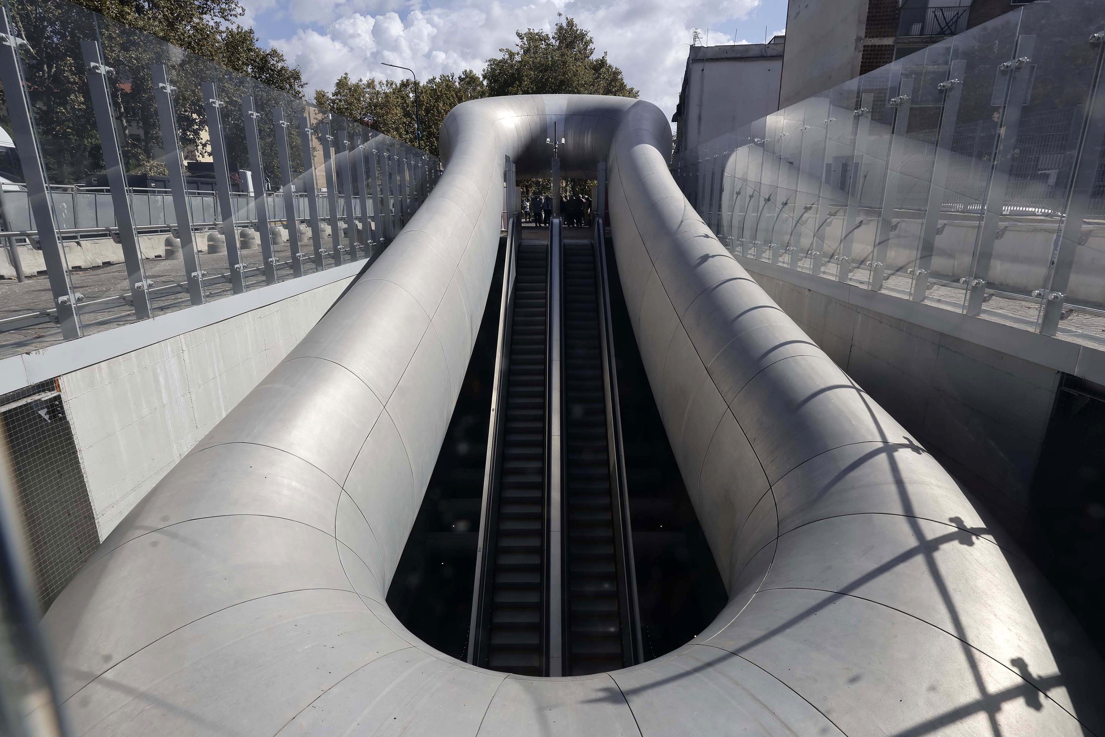 Sopralluogo per l'apertura della stazione di Monte Sant'Angelo della Linea 7 della Metropolitana di Napoli
