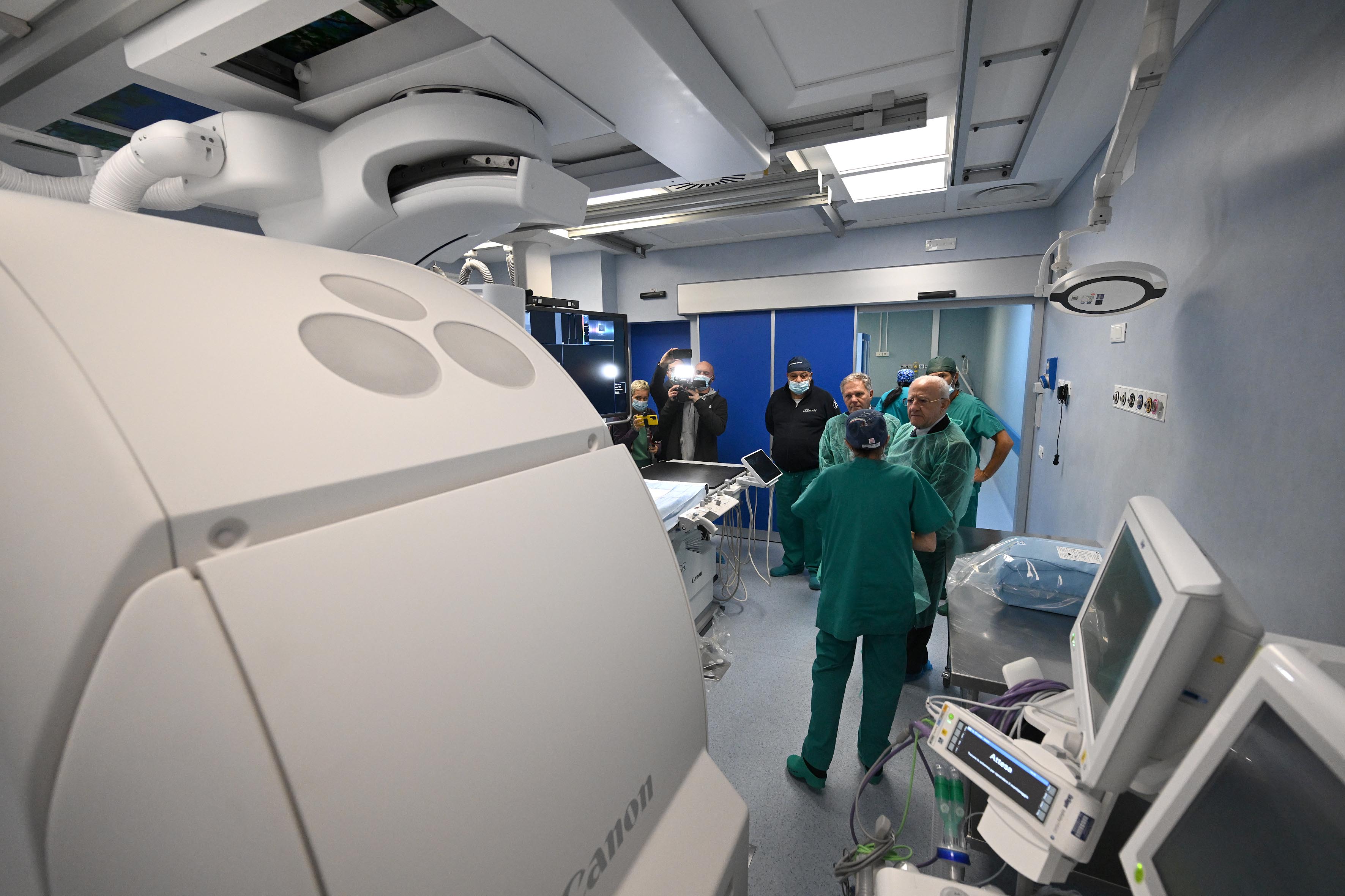 Sopralluogo alle nuove strutture dell'Ospedale Cardarelli