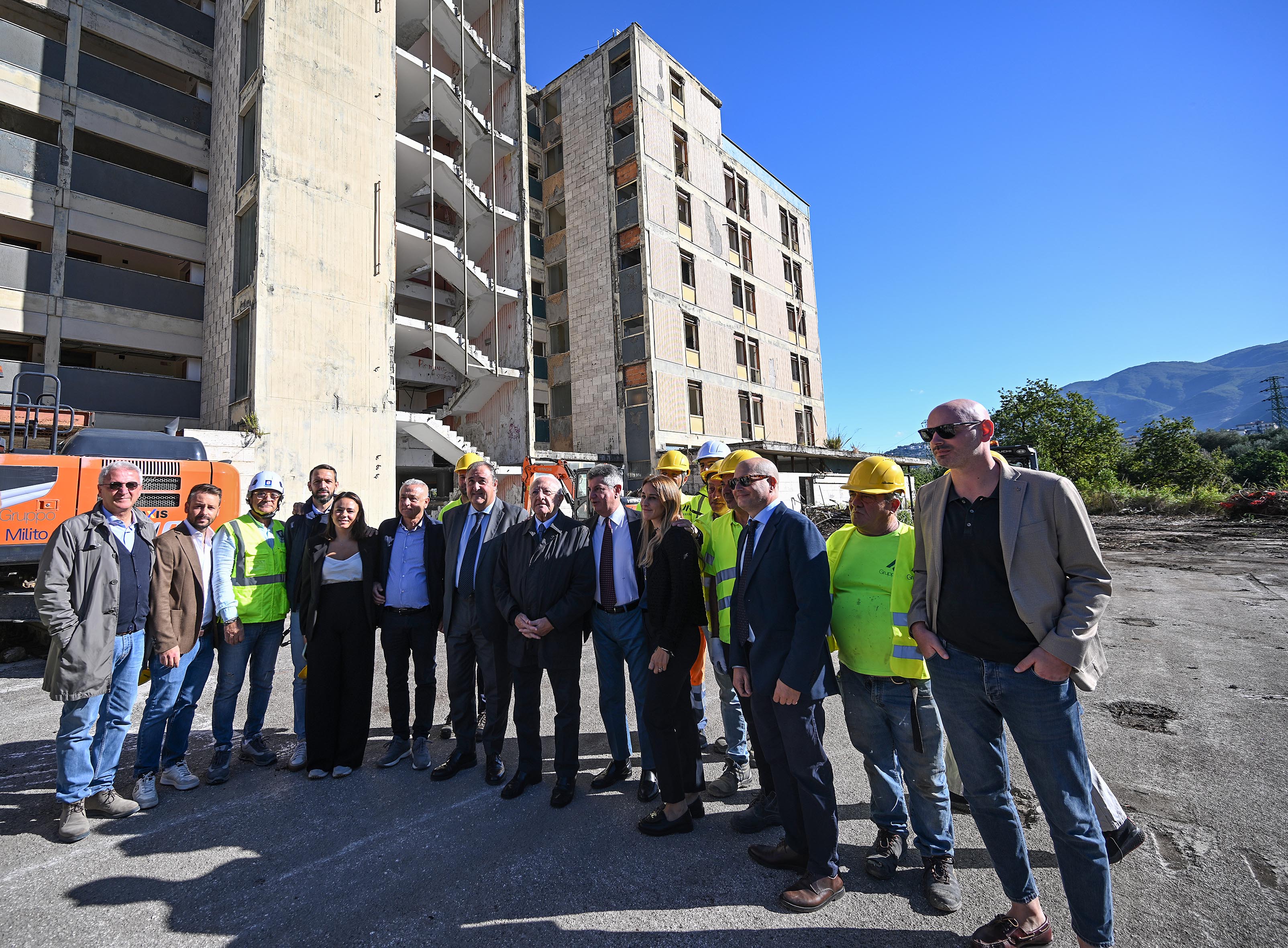 Avvio lavori nuovo Ospedale di Castellammare di Stabia