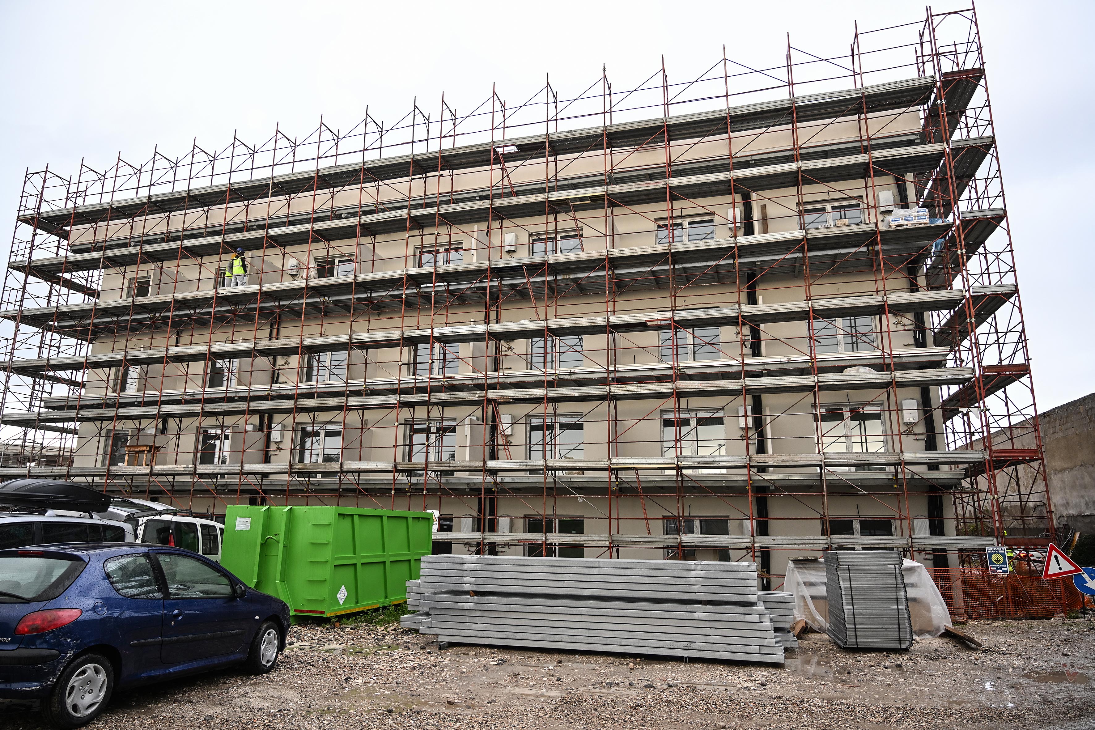 Sopralluogo cantiere edilizia popolare - Rione Amicizia