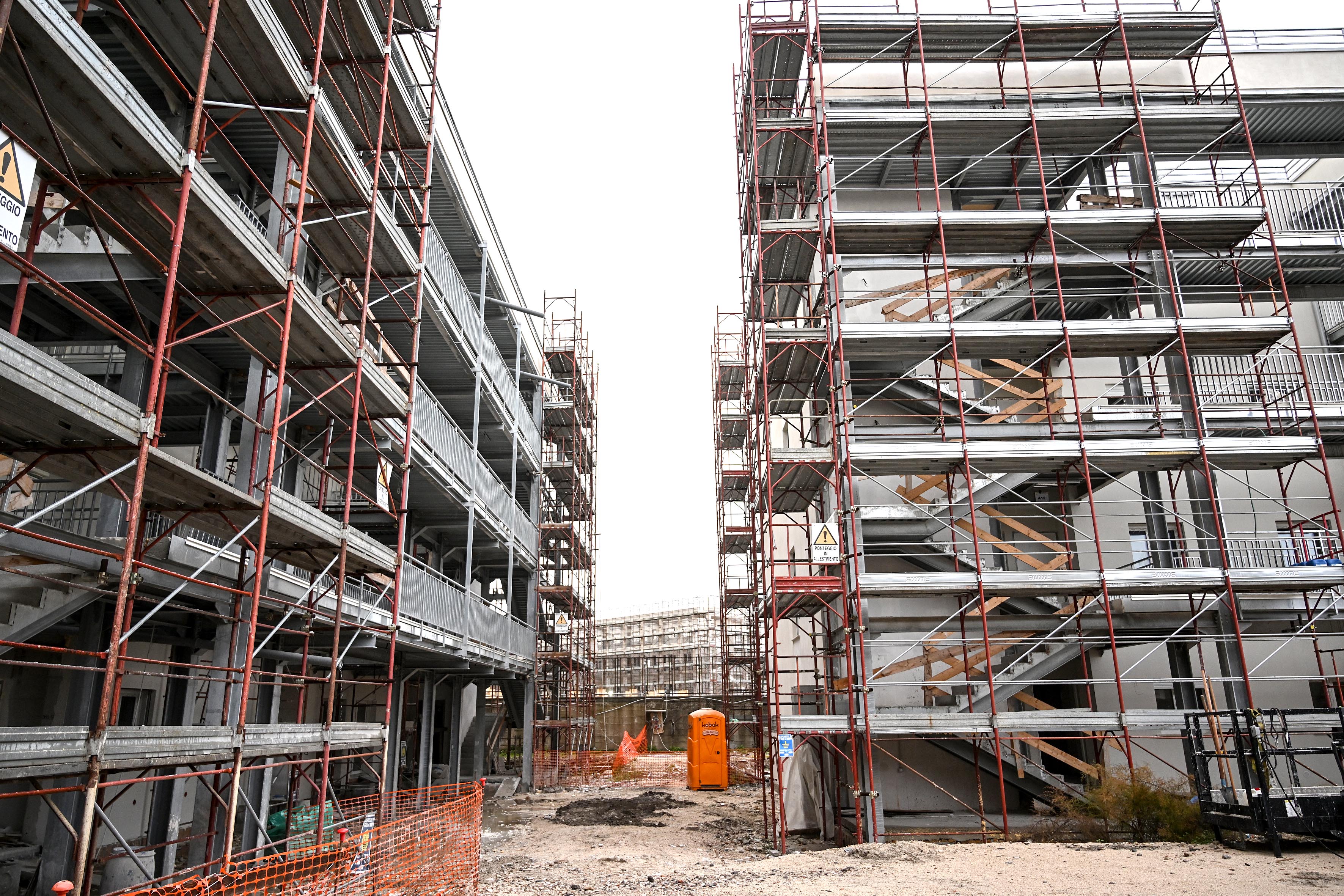 Sopralluogo cantiere edilizia popolare - Rione Amicizia