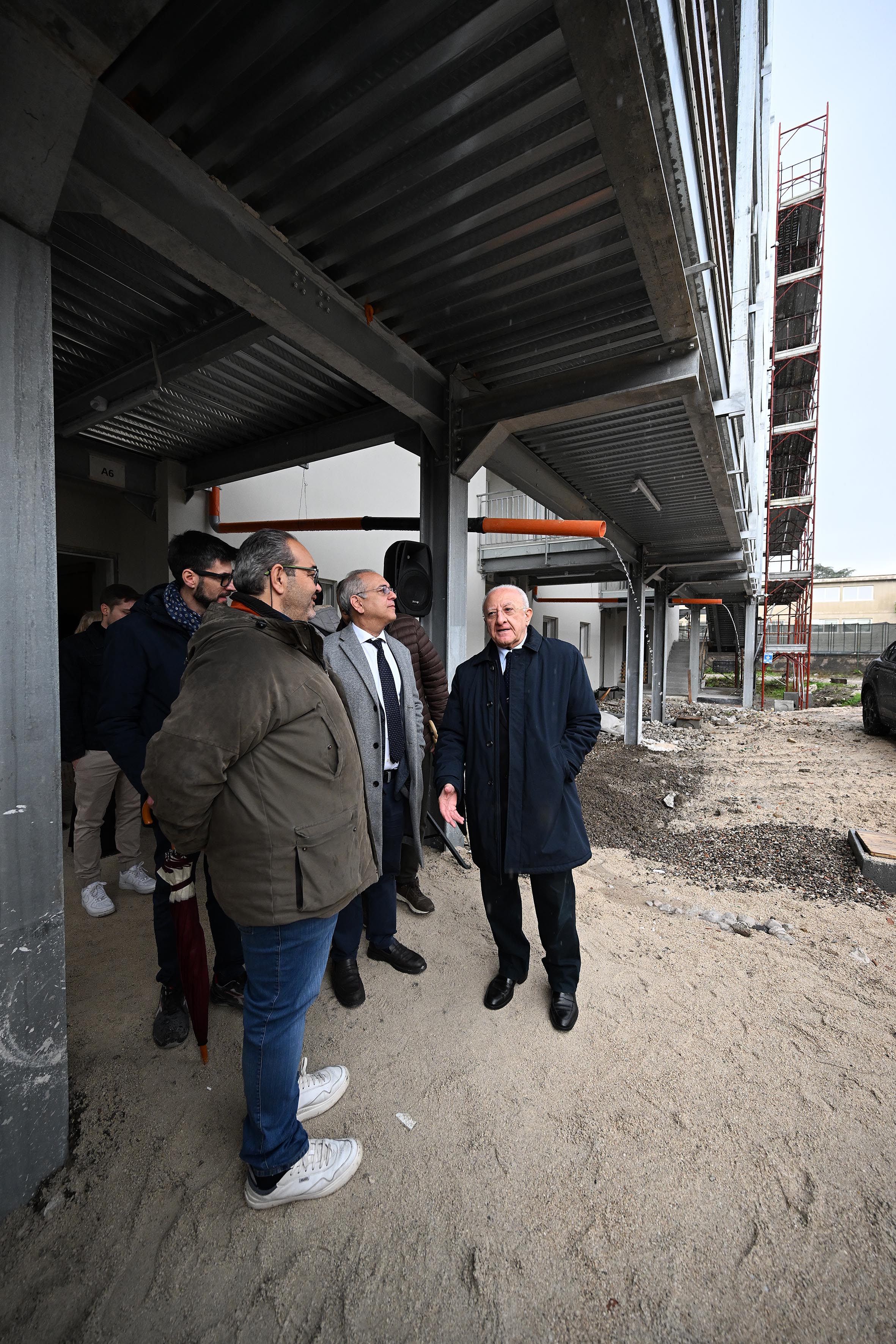 Sopralluogo cantiere edilizia popolare - Rione Amicizia