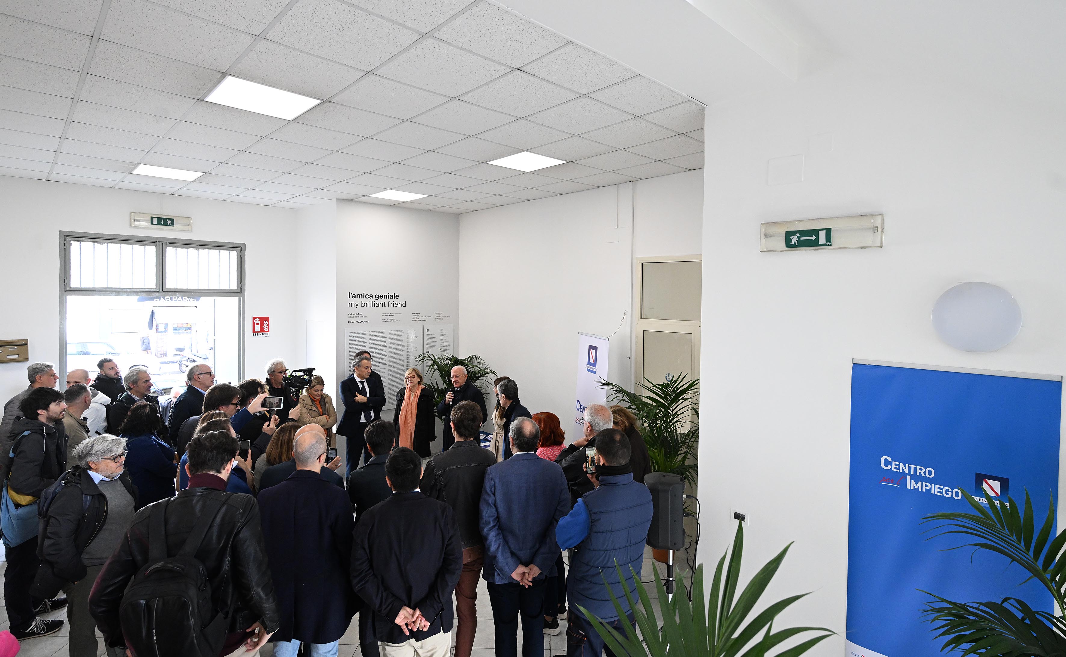 Inaugurazione Centro per l'impiego Rione Luzzatti - Napoli