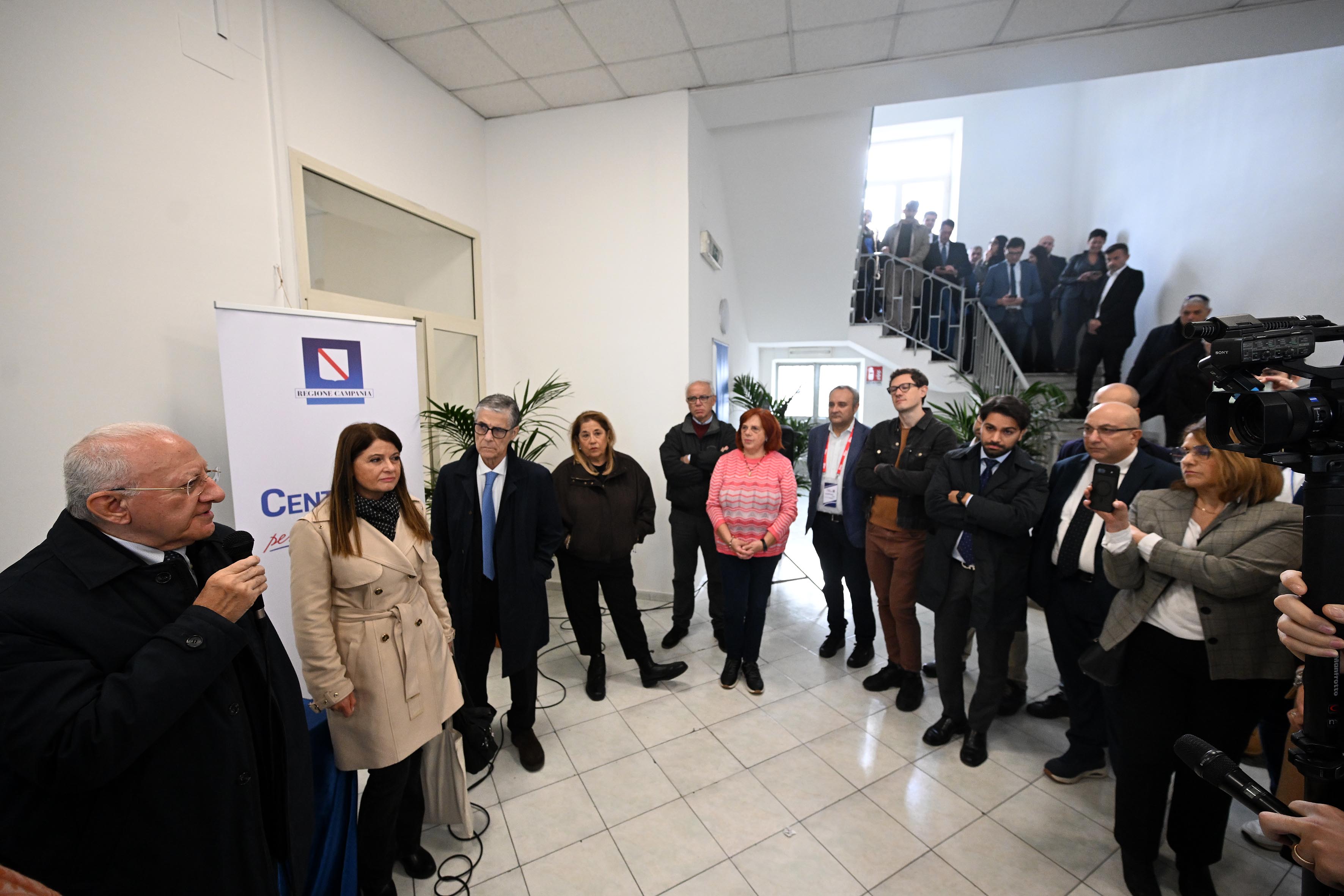 Inaugurazione Centro per l'impiego Rione Luzzatti - Napoli