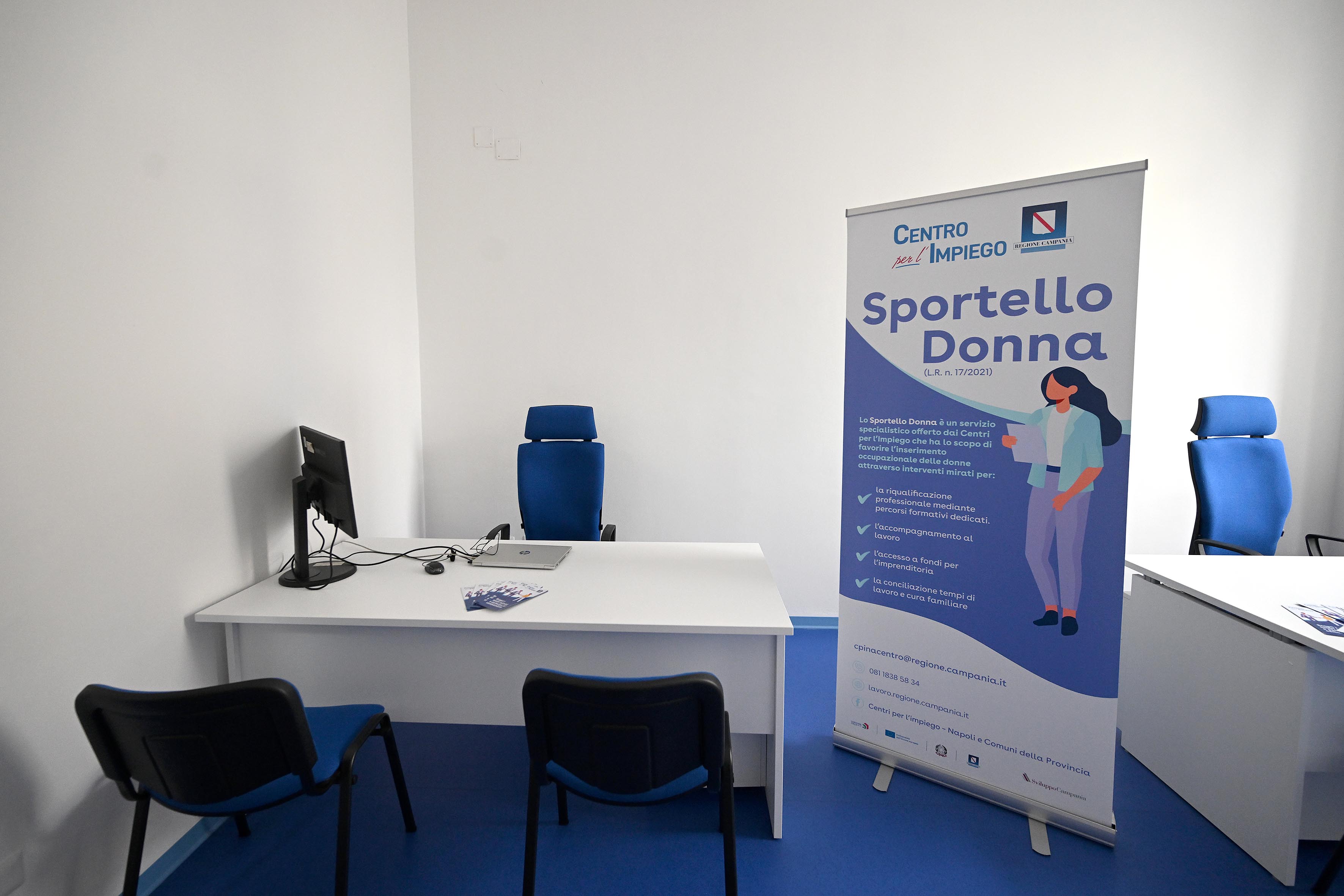Inaugurazione Centro per l'impiego Rione Luzzatti - Napoli
