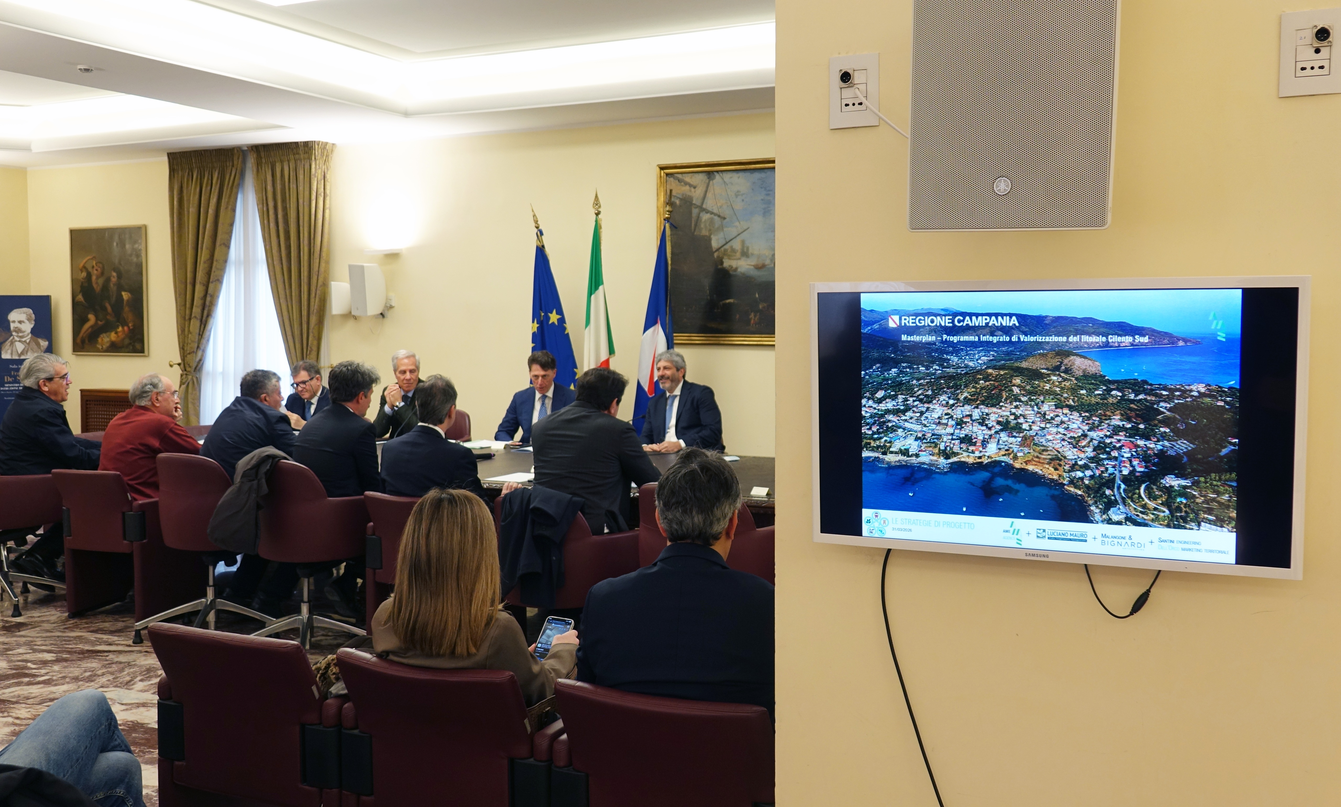 Conferenza di progettazione del Masterplan Litorale Cilento Sud