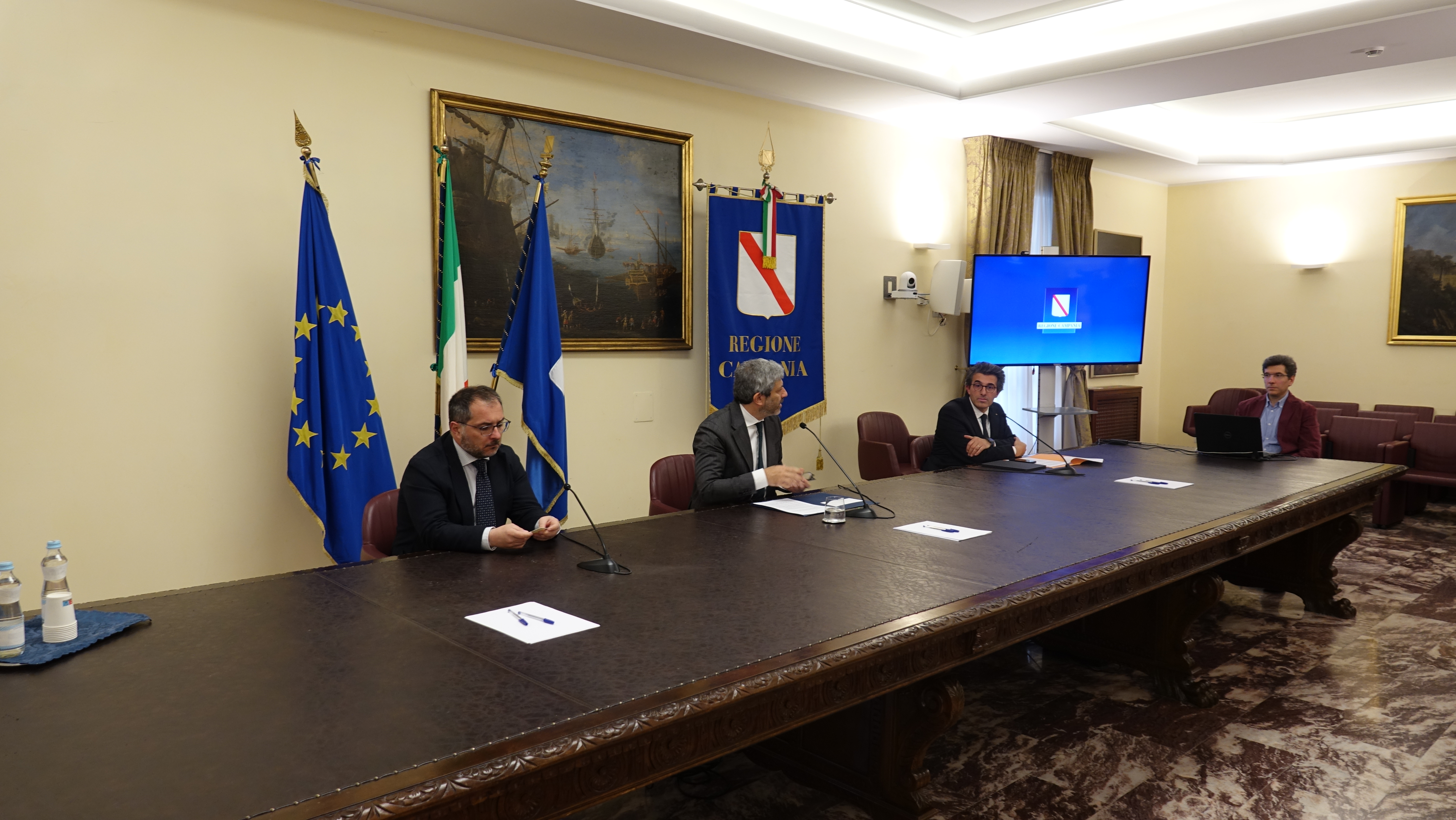 Presentazione del nuovo portale istituzionale della Regione Campania