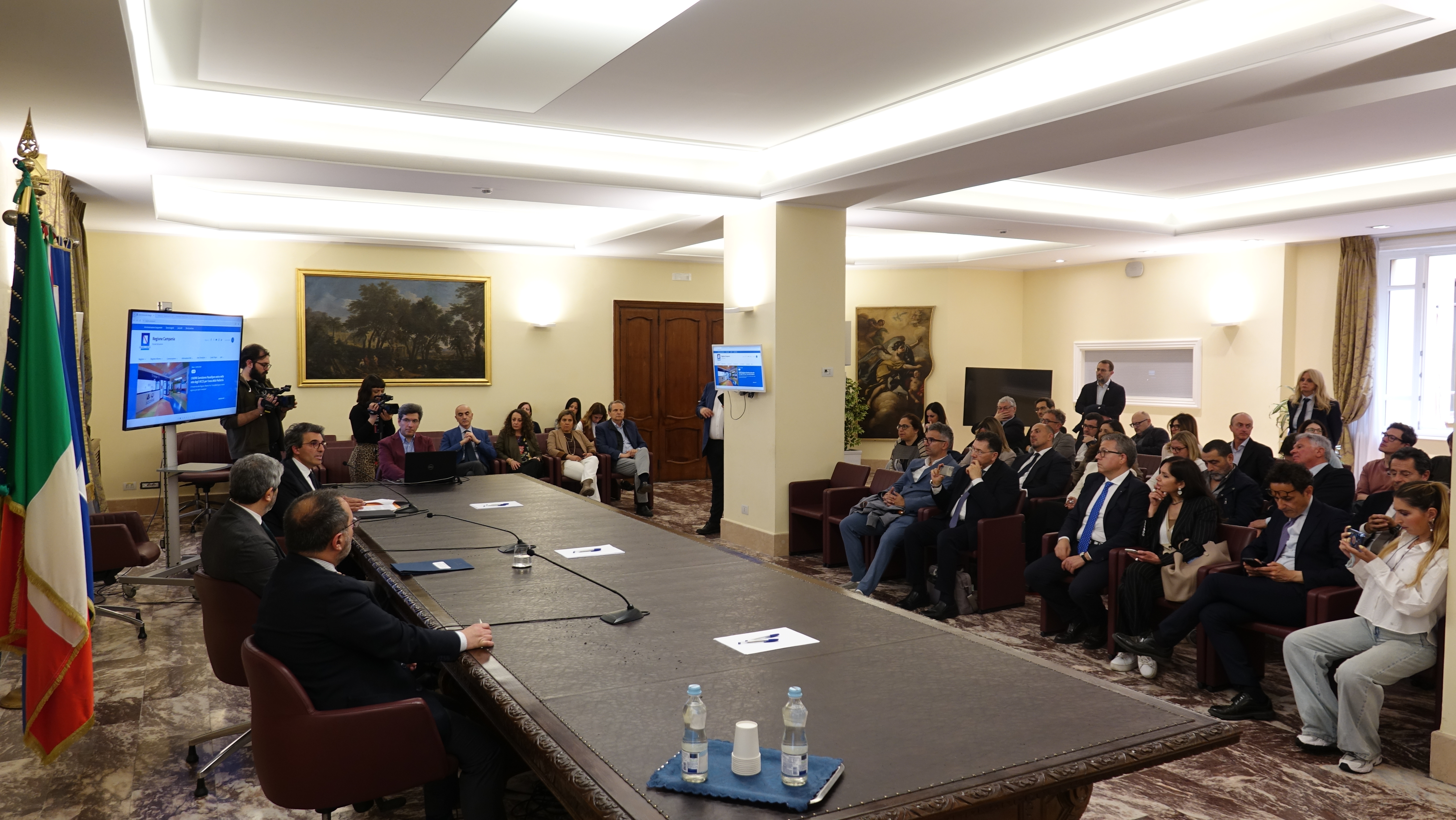 Presentazione del nuovo portale istituzionale della Regione Campania