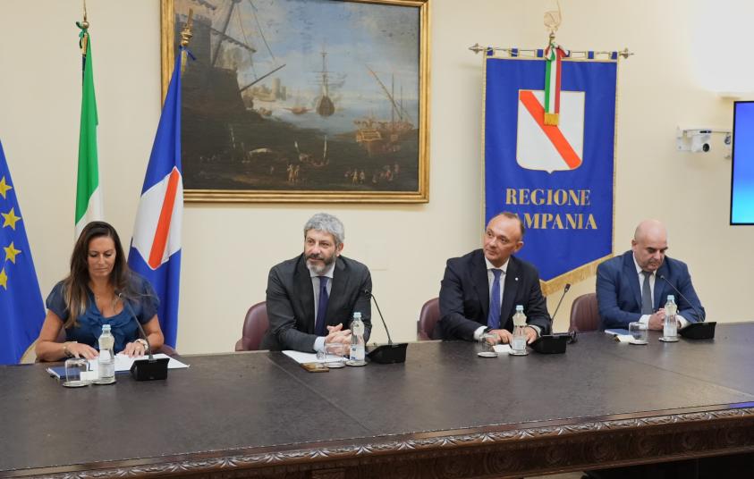 Conferenza stampa Giro di Campania