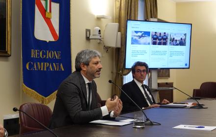 Presentazione del nuovo portale istituzionale della Regione Campania